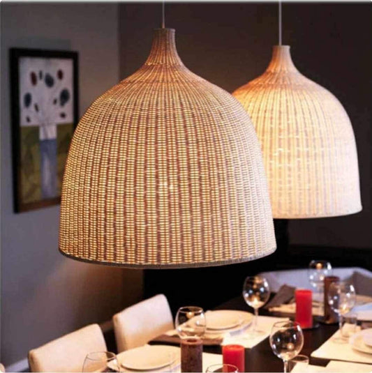 Pendant Light. Wicker Pendant Light. Wicker Lampshade. Handmade Rattan Pendant Light. High Quality. Sustainable. Eco Friendly