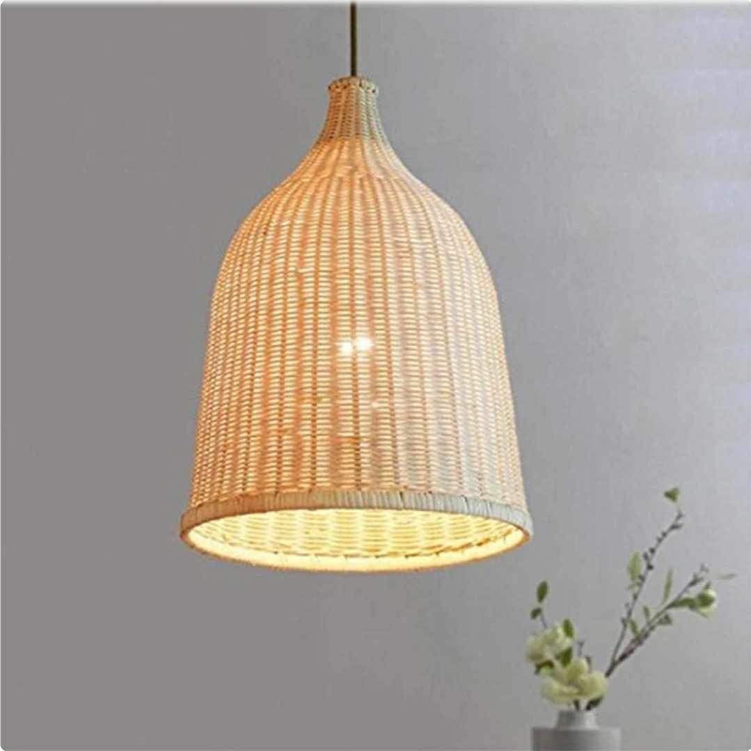 Pendant Light. Wicker Pendant Light. Wicker Lampshade. Handmade Rattan Pendant Light. High Quality. Sustainable. Eco Friendly