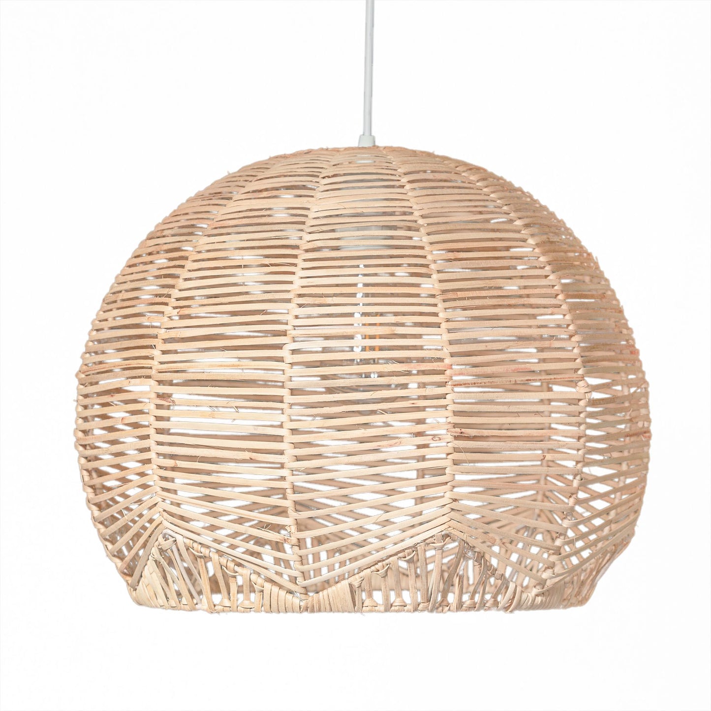 Premium Quality Handwoven Rattan Pendant Light by Vietnamese Artisans. Rattan Lampshade. Handmade Lampshade. Coastal Living. Sustainable