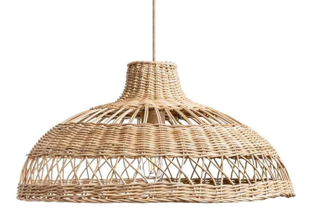 Beautiful Rattan Pendant Light, Artisans. High Quality Rattan Lampshade. Bamboo lampshade. Wicker Light. Sustainable. Ethical