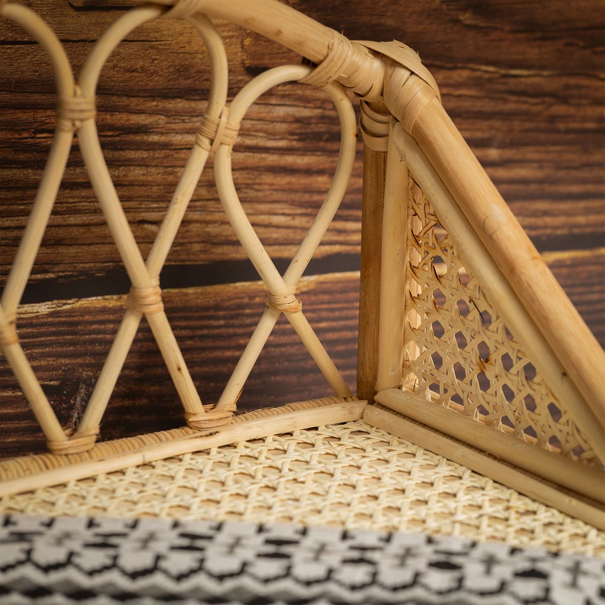 Thalia Rattan Baby Bed Prop. Newborn Wicker Bamboo Rattan Prop for Baby, Newborn, Sitter. Newborn Photography. High Quality Handmade Prop