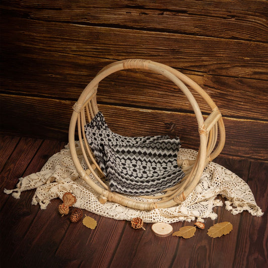 Hailey Rattan Baby Prop. High Quality Newborn Prop. Baby Newborn Photography. Sitter Prop. Sustainable Organic Baby Newborn Prop. Baby Bed