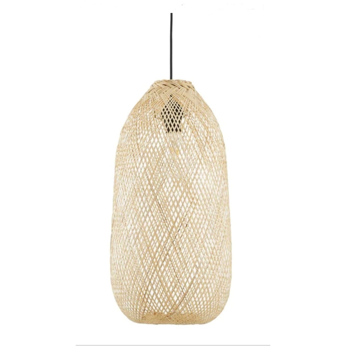 Bamboo Pendant Light, Bamboo Lampshade, Scandinavian Lighting, Boho Lighting, Sustainable Traditional Craftsmanship, Sustainable Eco