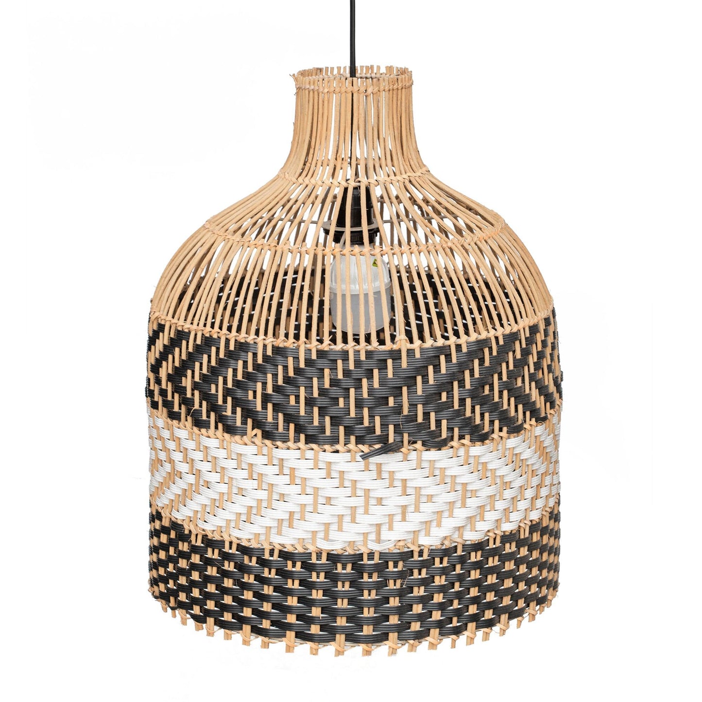 Stunning Handcrafted Rattan Pendant Light. Rattan Woven Lampshade. Luxury Lighting. Sustainable Lampshade. Artisan Made. Eco Friendly