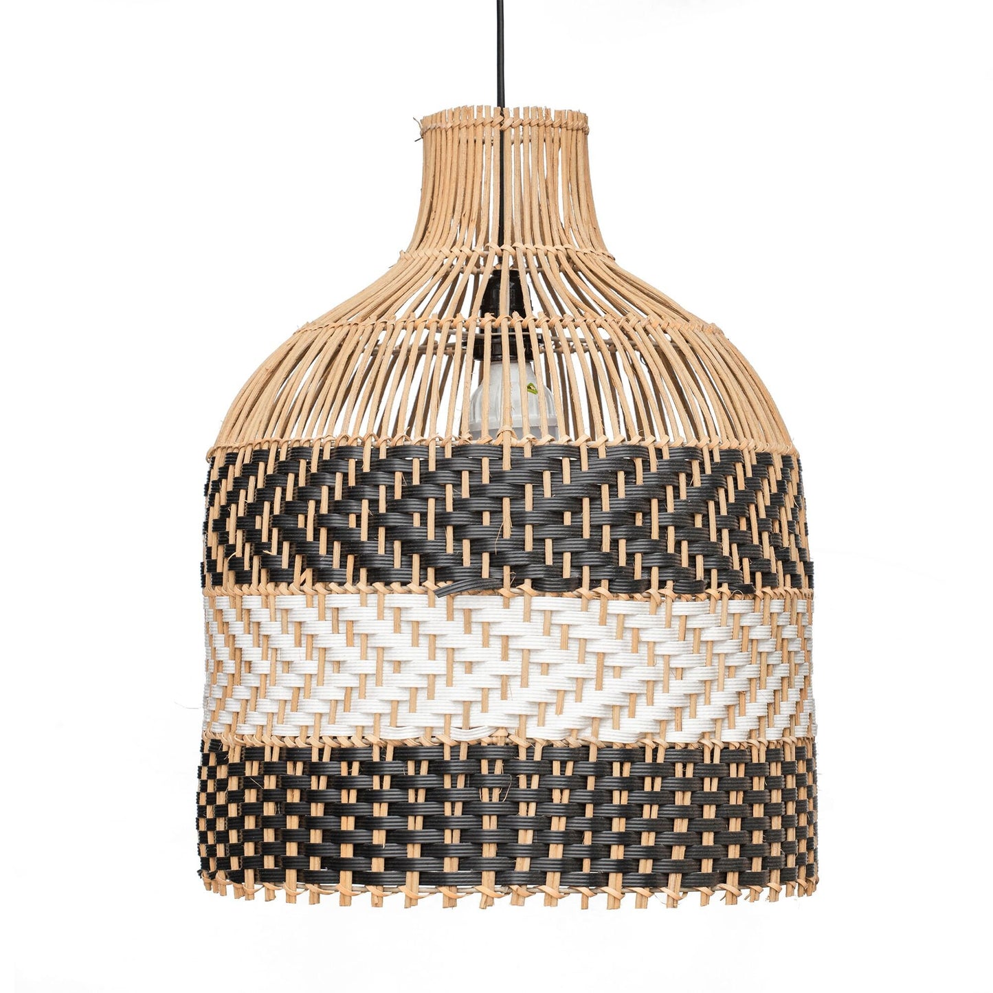 Stunning Handcrafted Rattan Pendant Light. Rattan Woven Lampshade. Luxury Lighting. Sustainable Lampshade. Artisan Made. Eco Friendly