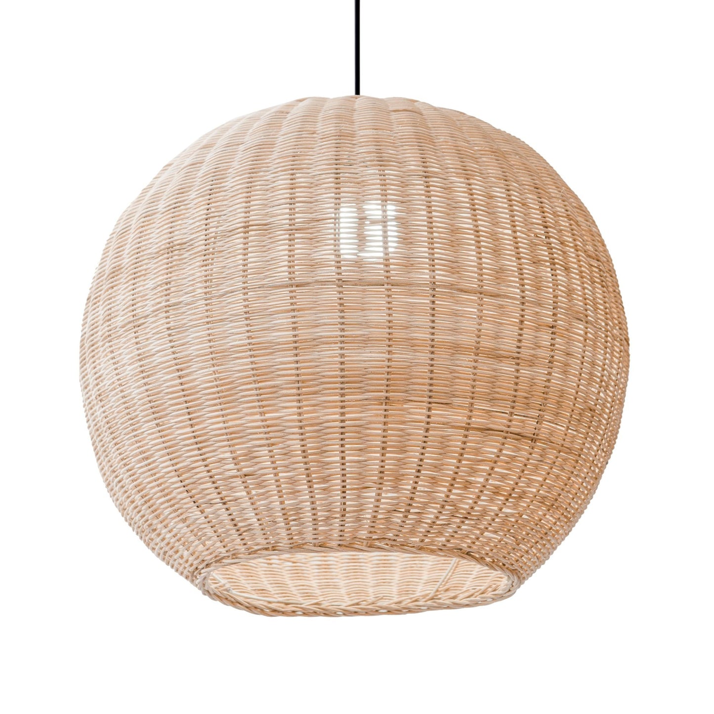 Handcrafted Pendant Light. Round Wicker Light. Scandinavian Lighting. Boho Decor. Contemporary Decor. Traditionally Woven Lighting. Handmade