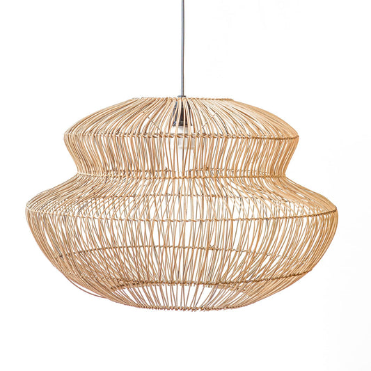 Jacinta Handmade Bamboo Pendant Light by Vietnamese Artisans. Sustainable Lighting. Ethically Sourced and Made. Timeless. Organic. Fairtrade