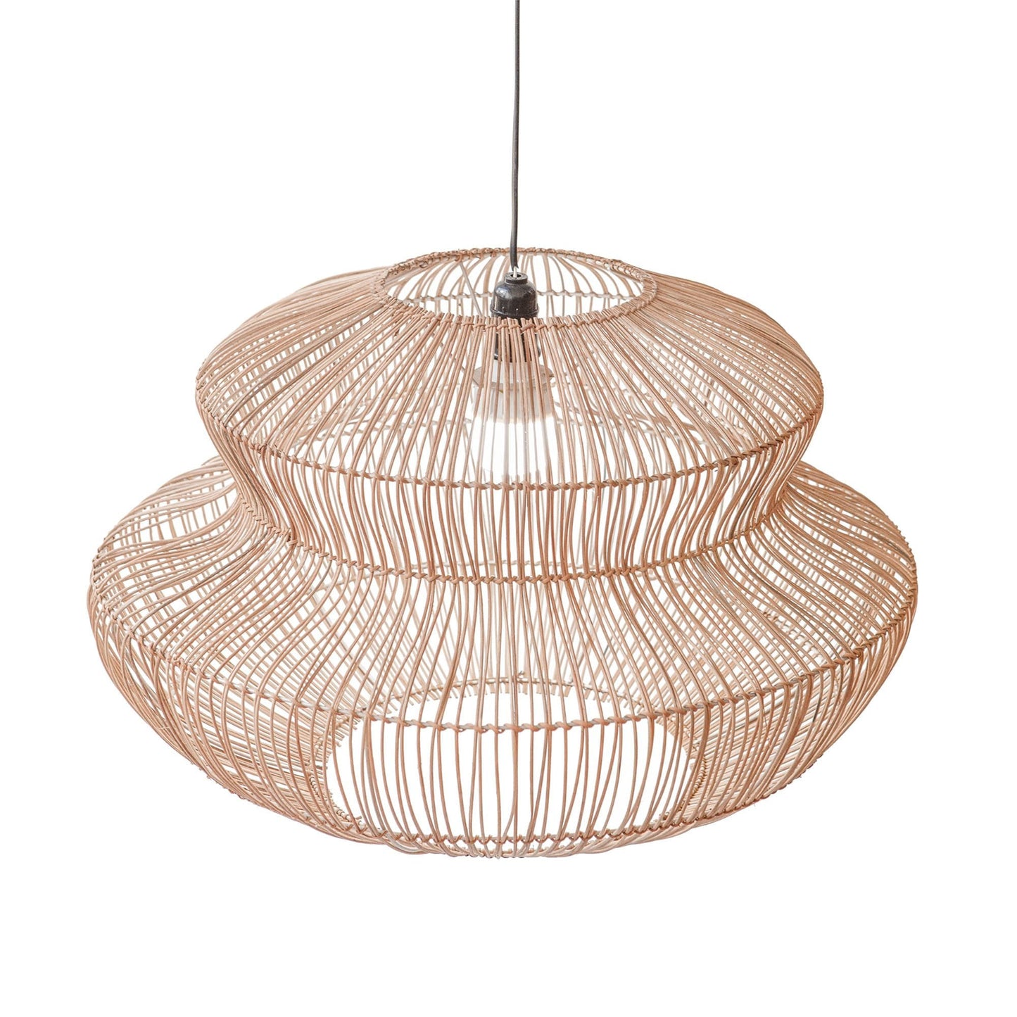 Jacinta Handmade Bamboo Pendant Light by Vietnamese Artisans. Sustainable Lighting. Ethically Sourced and Made. Timeless. Organic. Fairtrade