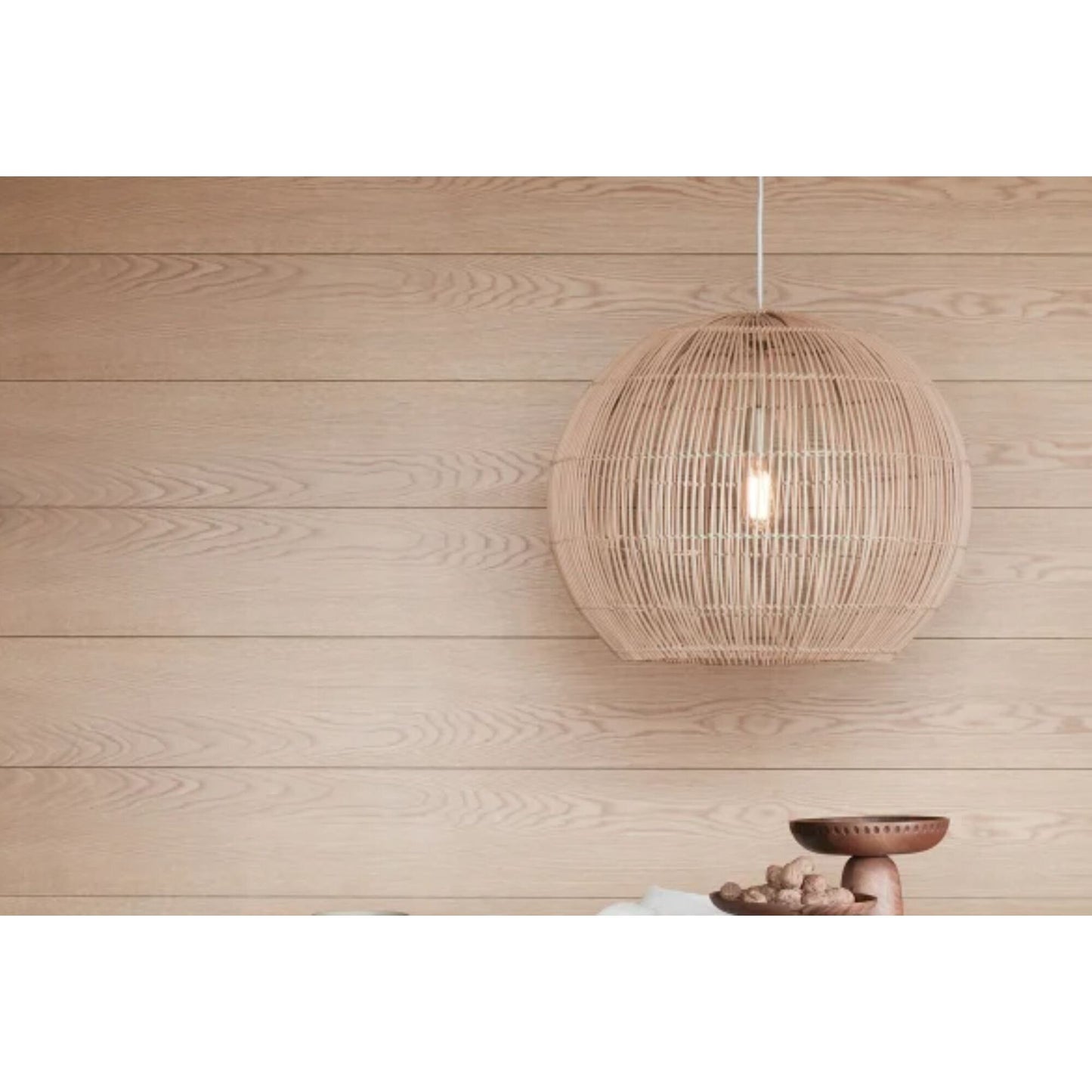 Talia Handcrafted Pendant Light. Round Rattan Pendant Light 100% Organic by Vietnamese Artisans. Scandi. Coastal. Minimalistic. Contemporary