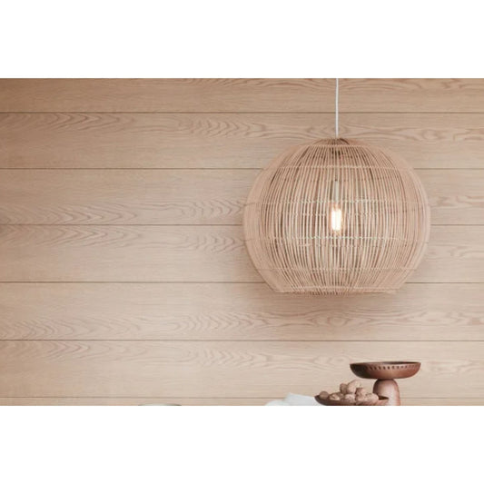 Talia Handcrafted Pendant Light. Round Rattan Pendant Light 100% Organic by Vietnamese Artisans. Scandi. Coastal. Minimalistic. Contemporary